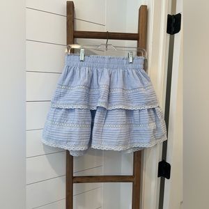 Day + Moon - Niss Mini Tier Ruffle Skirt from Lily Rain.